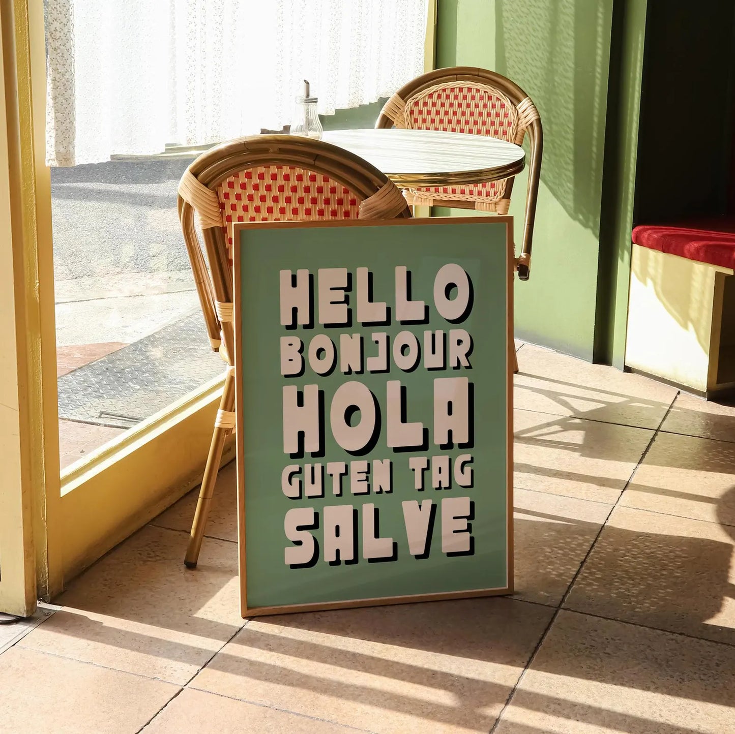 Hello Print | 6 Colours | Typography