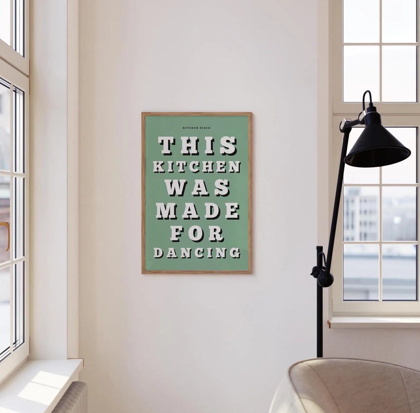 This Kitchen Was Made For Dancing Print | 6 Colours | Kitchen