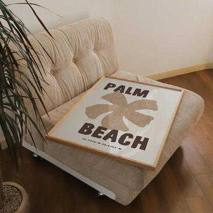 Palm Beach Print | 3 Colours | Travel