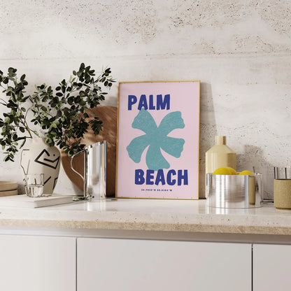 Palm Beach Print | 3 Colours | Travel