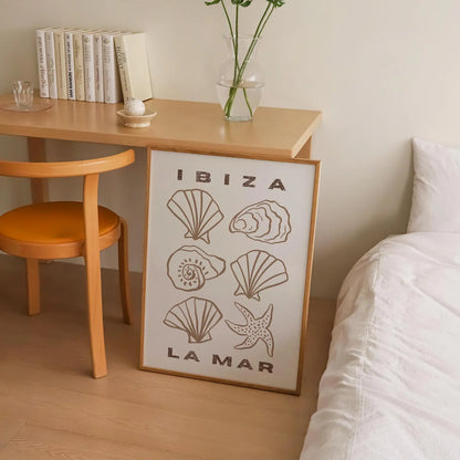 Ibiza La Mar Print | 3 Colours | Travel