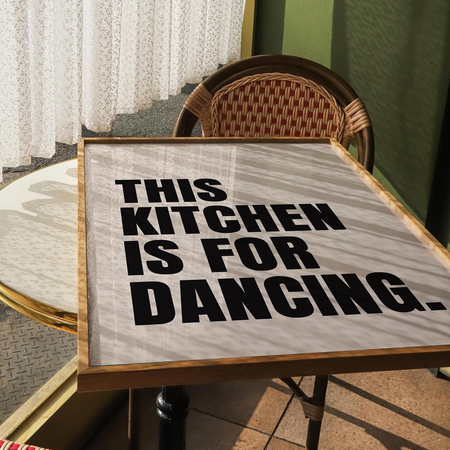 This Kitchen Is For Dancing Print | 5 Colours | Kitchen