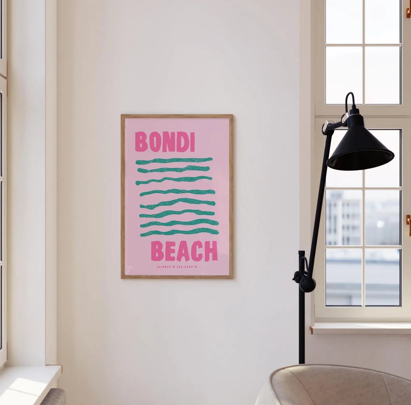 Bondi Beach Print | 3 Colours | Travel