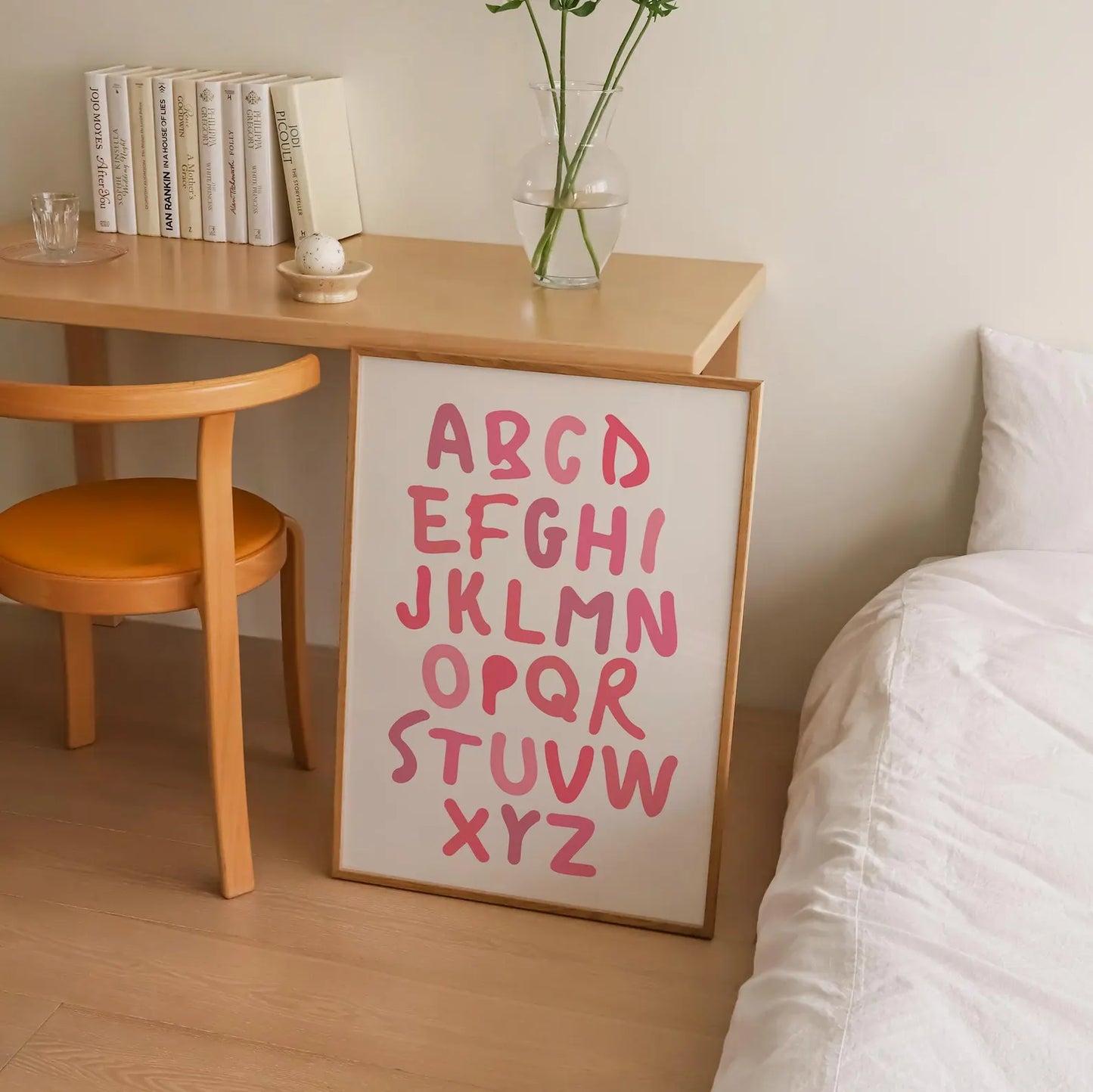 The Alphabet Print | 4 Colours | Nursery & Kids