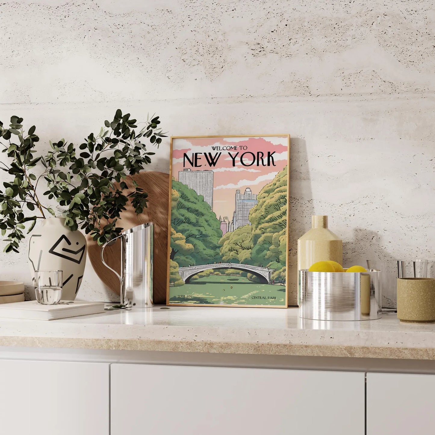 Welcome To New York Print | Travel