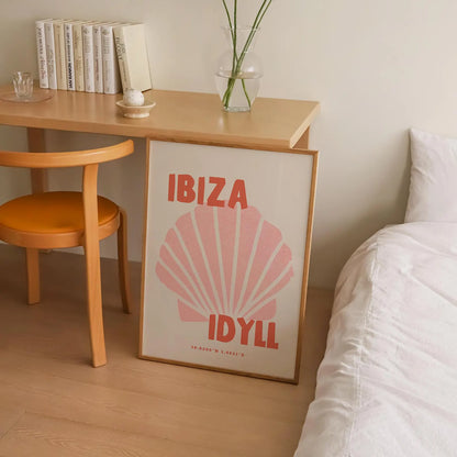 Ibiza Idyll Print | 4 Colours | Travel