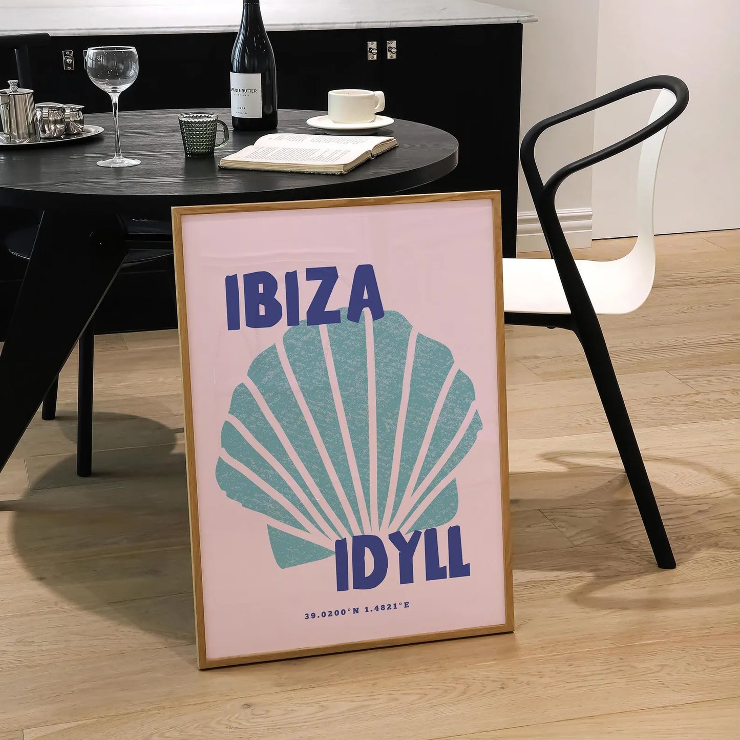 Ibiza Idyll Print | 4 Colours | Travel