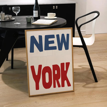 NEW YORK Print | 5 Colours | Travel