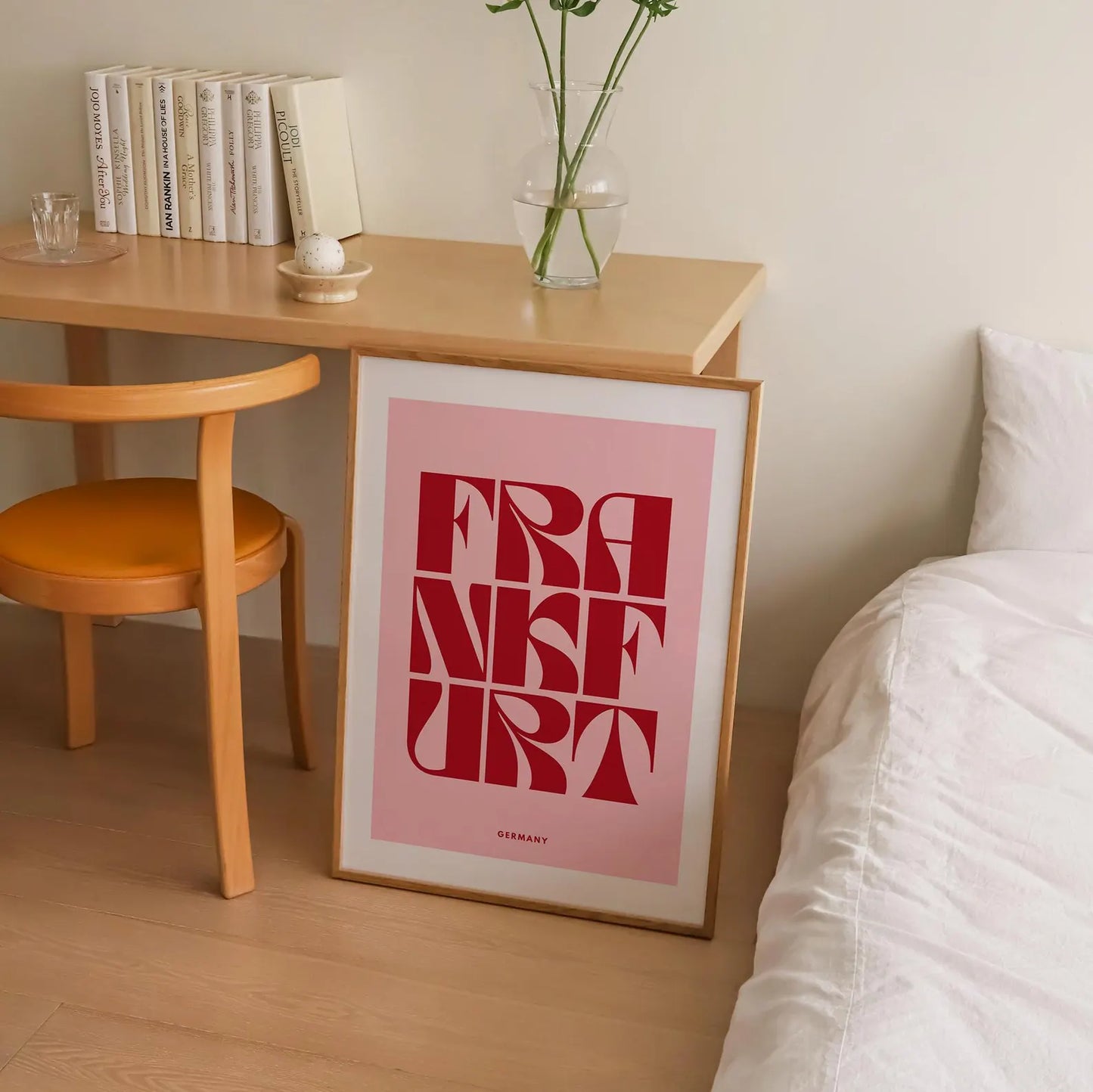 Frankfurt Typography Print | 4 Colours | Travel