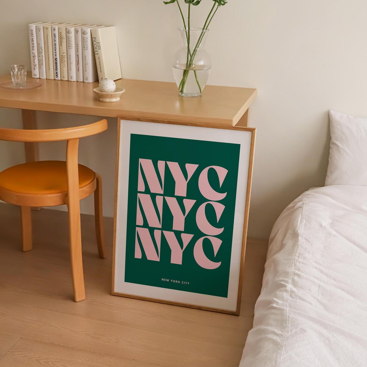 NYC Typography Print | 4 Colours | Travel