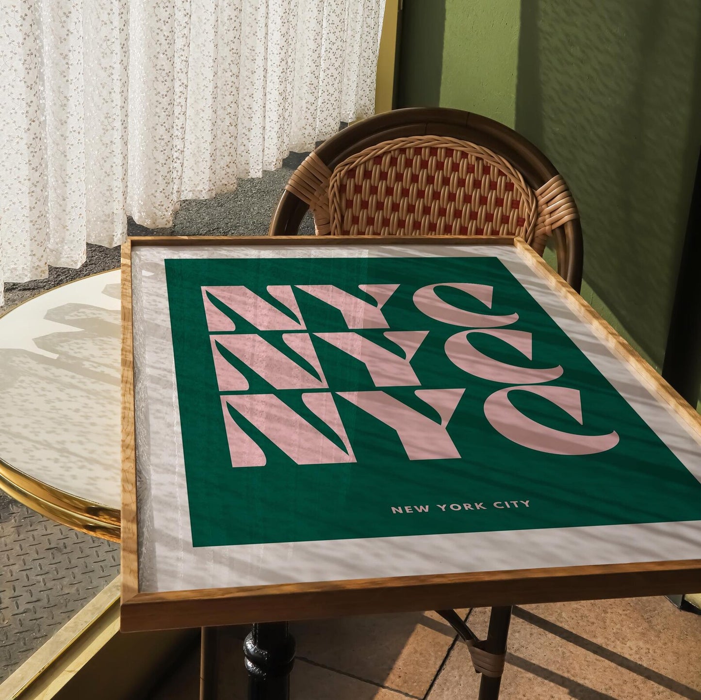 NYC Typography Print | 4 Colours | Travel