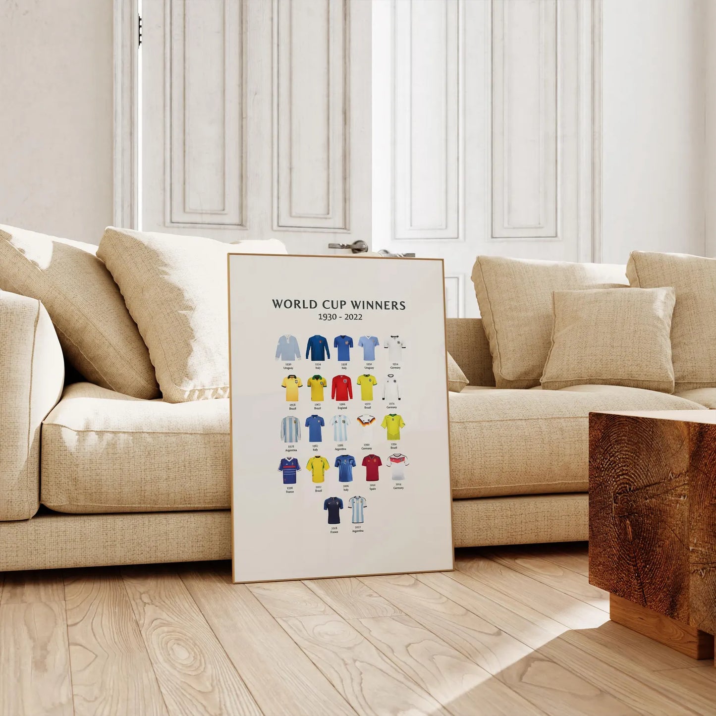 FIFA World Cup Winners Print | Sports