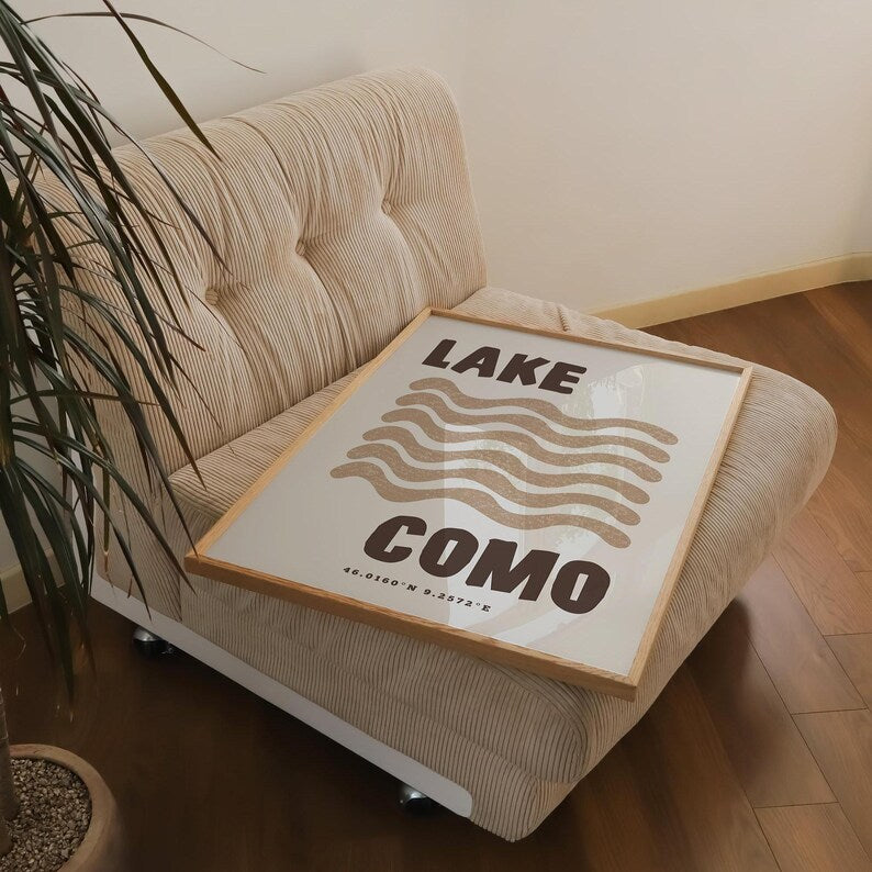 Lake Como Print | 3 Colours | Travel