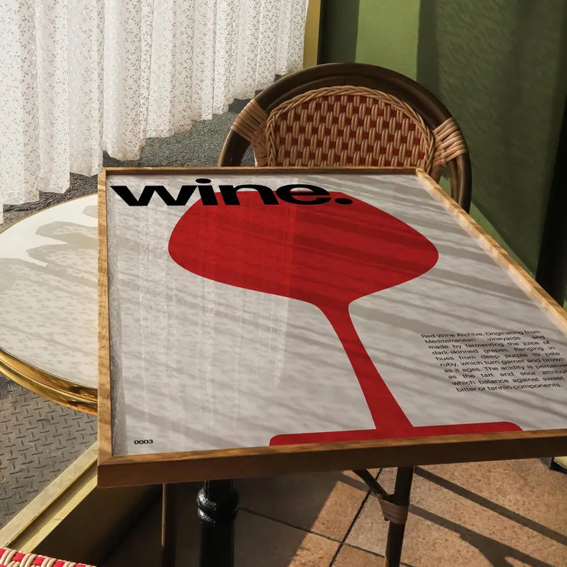 Wine Print | Kitchen