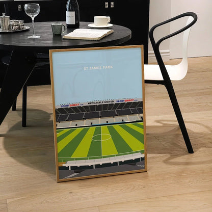 St James Park Stadium Print | Clearance