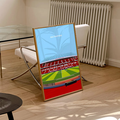 Old Trafford Stadium Print | Clearance