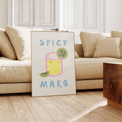 Spicy Marg Print | Cocktails