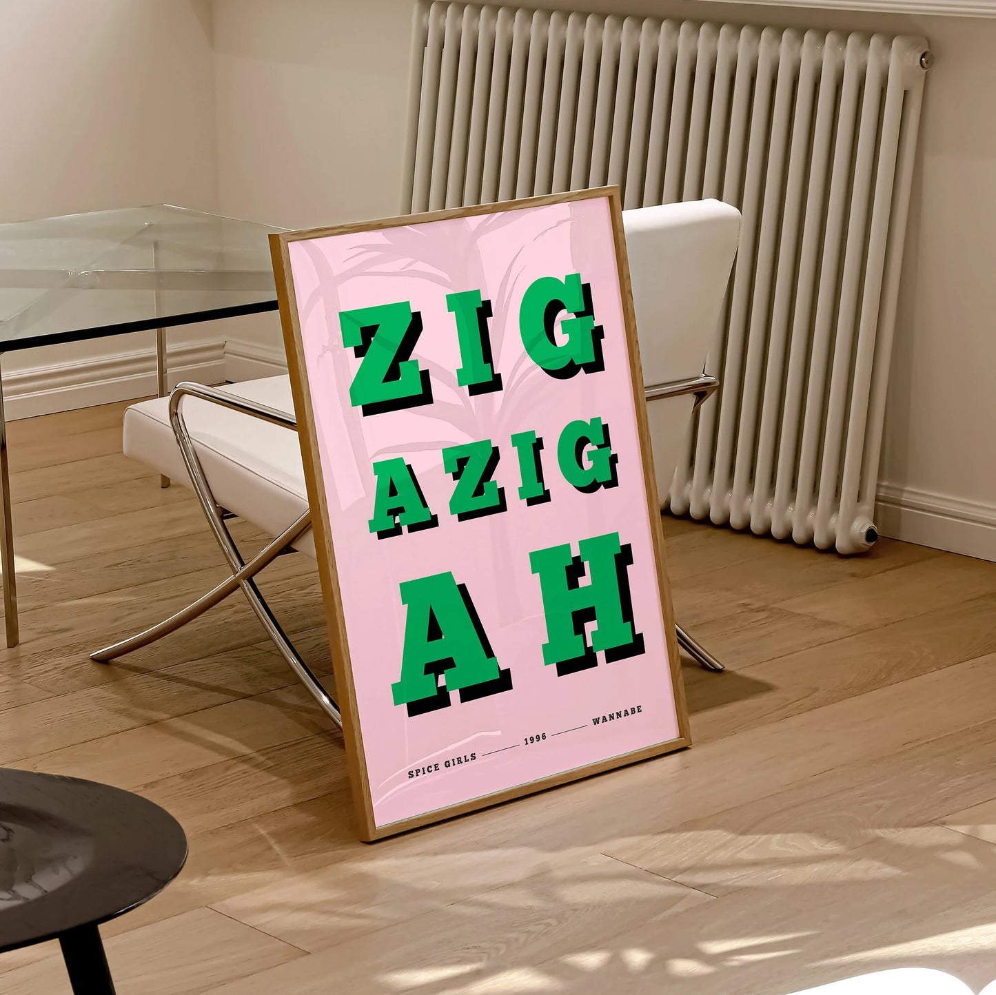 Zig A Zig Ah Print | 6 Colours | Music