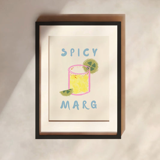 Spicy Marg Print | Cocktails