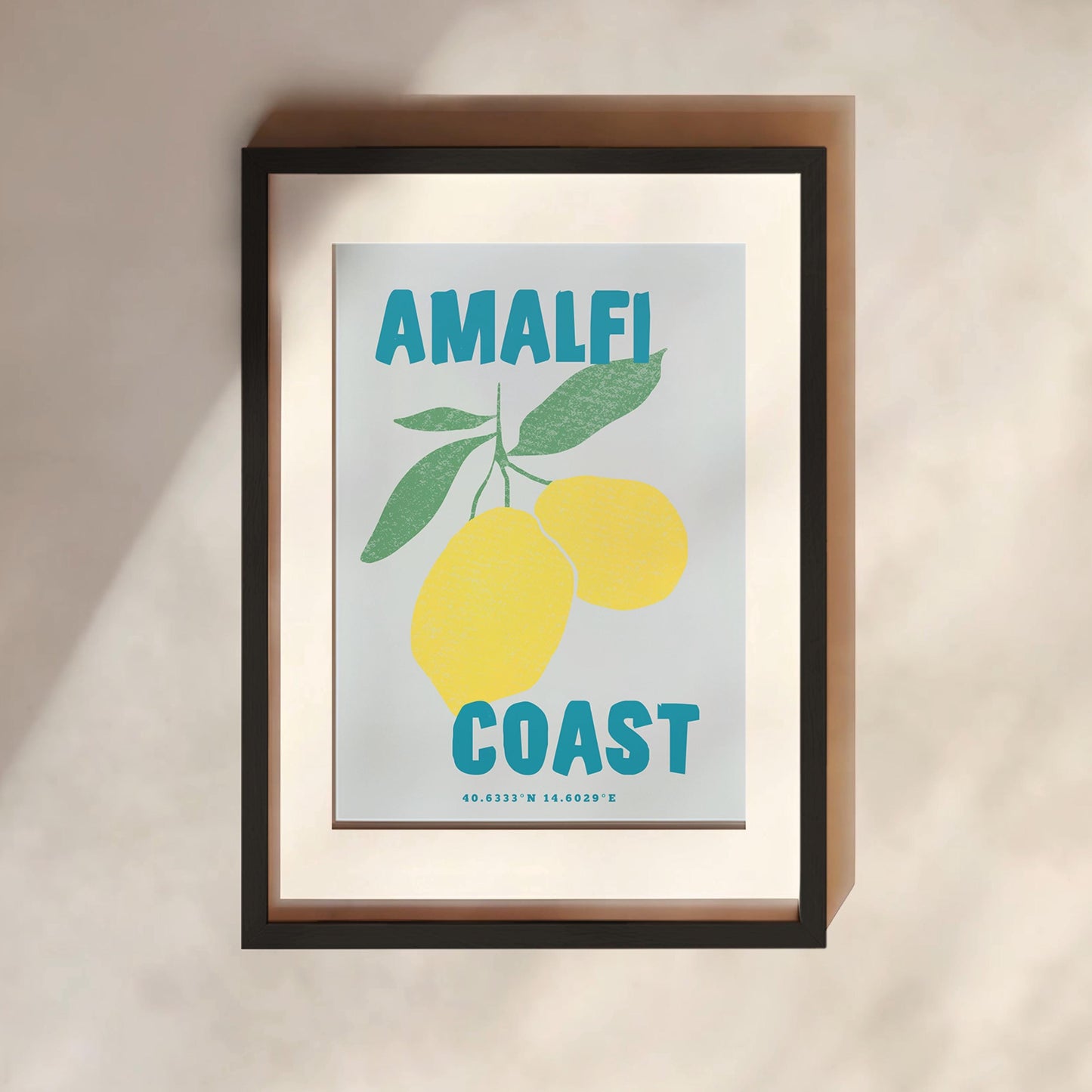 Amalfi Coast Print | 3 Colours | Travel