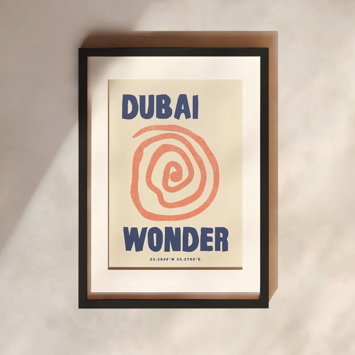 Dubai Wonder Print | 3 Colours | Travel