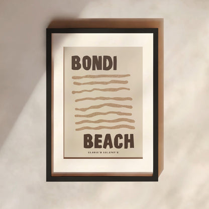 Bondi Beach Print | 3 Colours | Travel