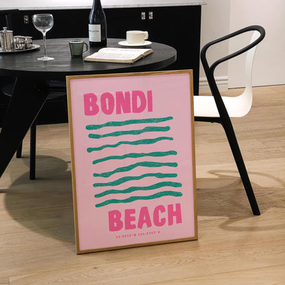 Bondi Beach Print | 3 Colours | Travel