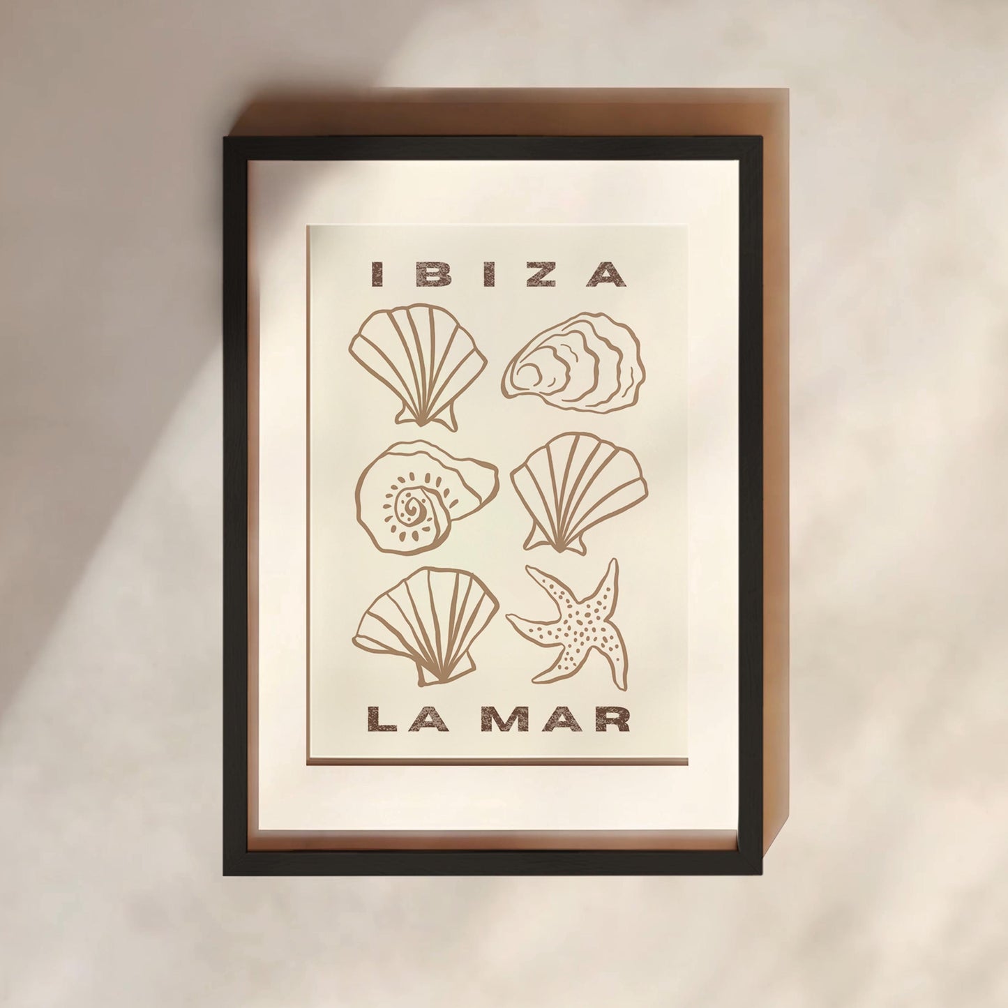 Ibiza La Mar Print | 3 Colours | Travel