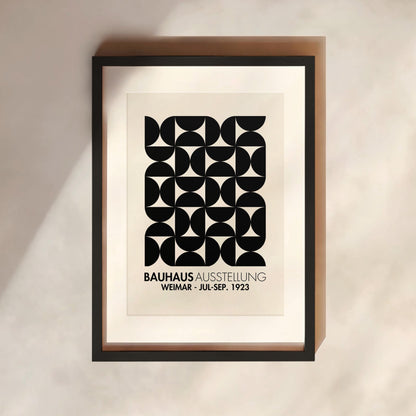 Bauhaus Monochrome Print | Inspired By