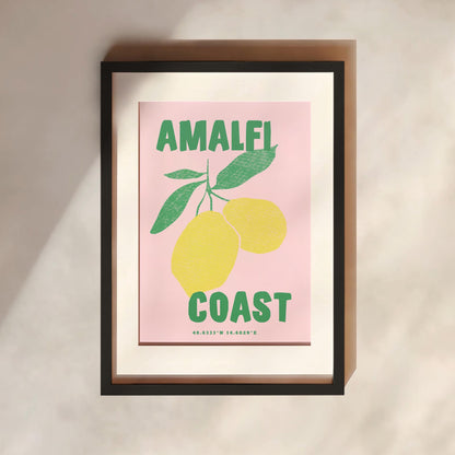 Amalfi Coast Print | 3 Colours | Travel