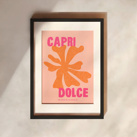 Capri Dolce Print | 3 Colours | Travel