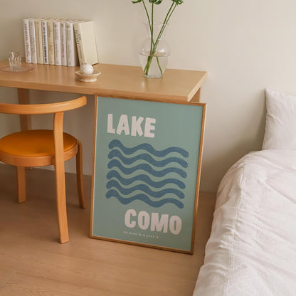 Lake Como Print | 3 Colours | Travel