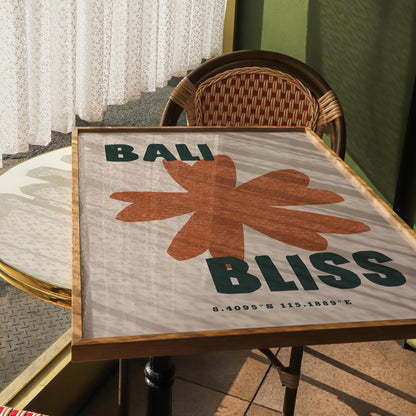 Bali Bliss Print | 3 Colours | Travel