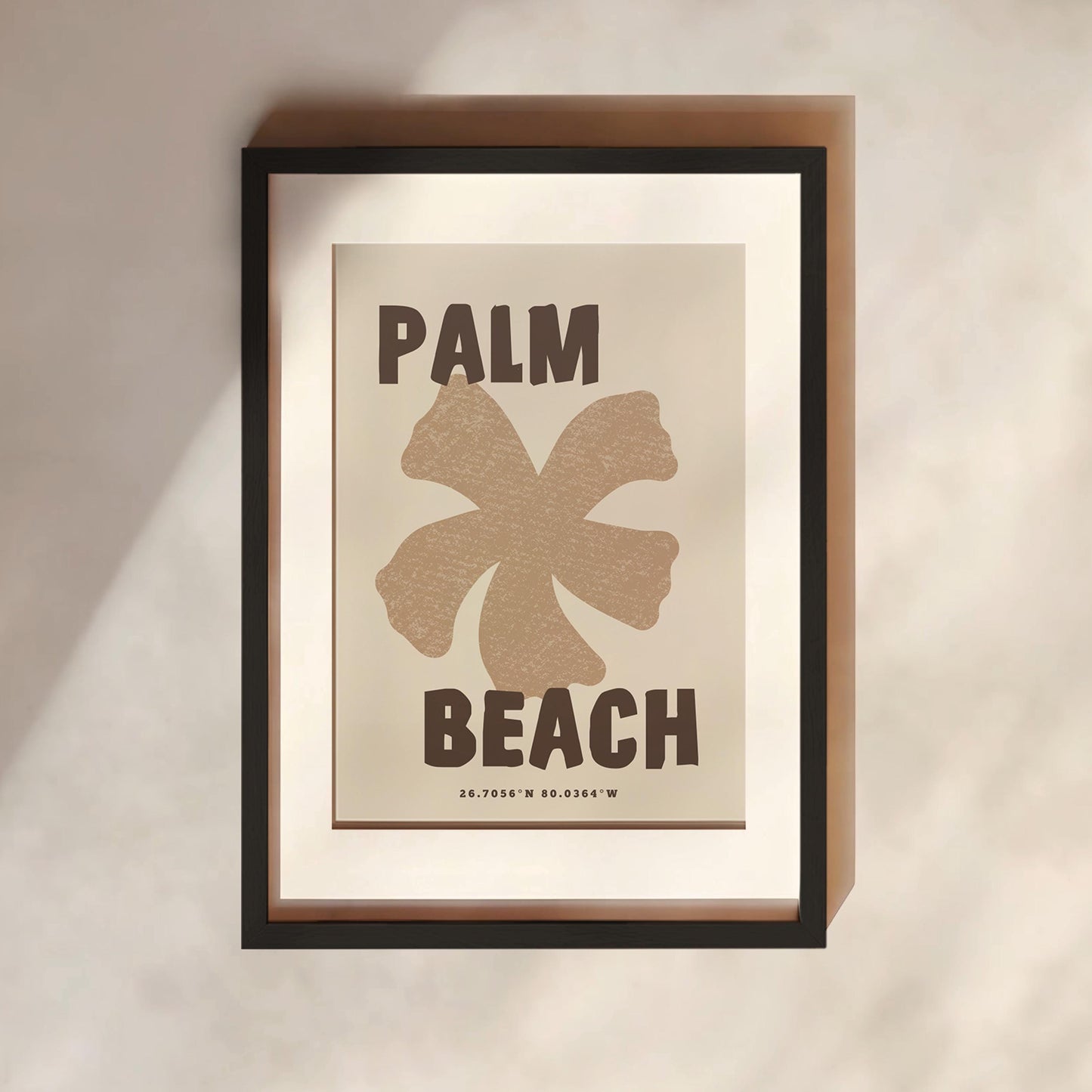 Palm Beach Print | 3 Colours | Travel