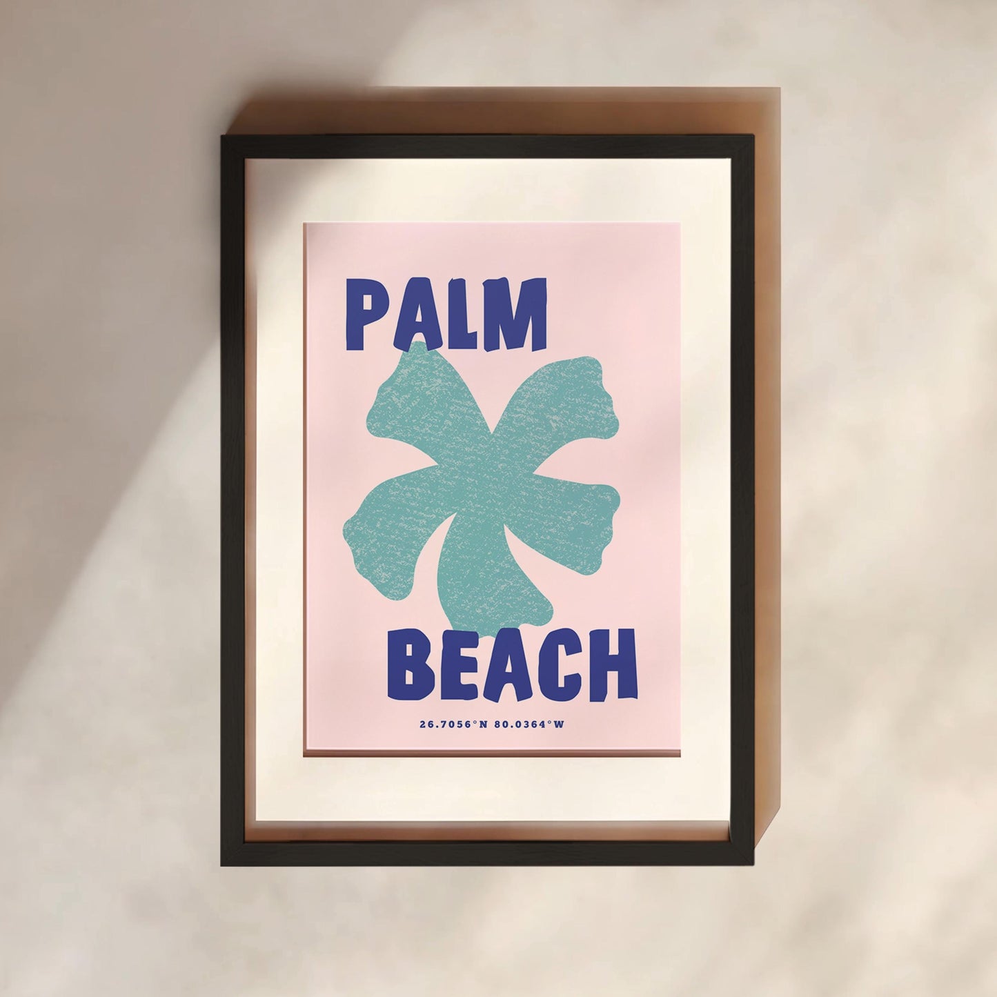 Palm Beach Print | 3 Colours | Travel