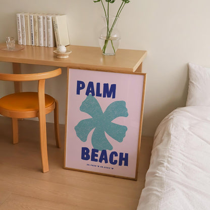 Palm Beach Print | 3 Colours | Travel