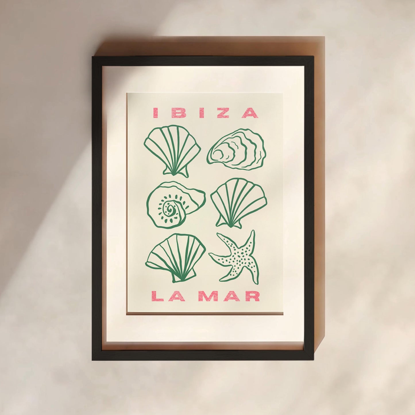 Ibiza La Mar Print | 3 Colours | Travel