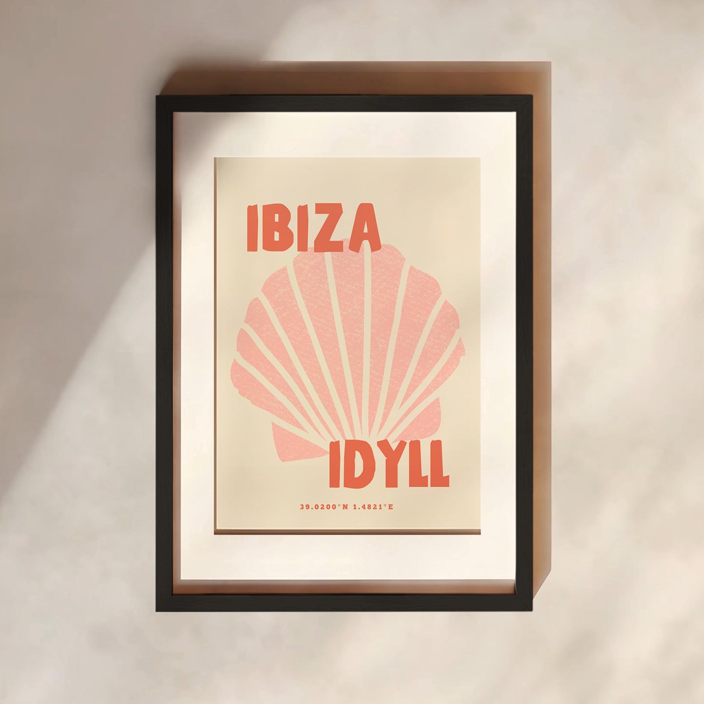 Ibiza Idyll Print | 4 Colours | Travel