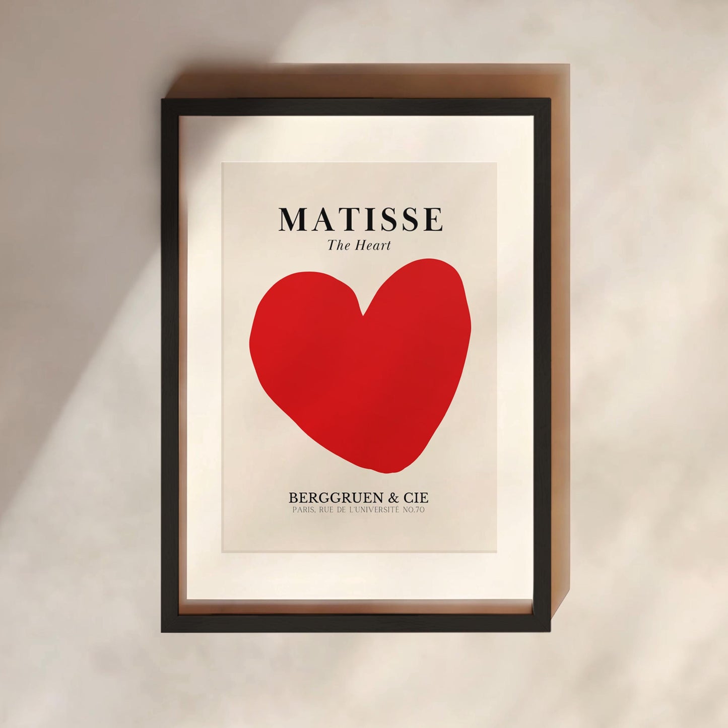 Matisse The Heart Print | 4 Colours | Inspired By