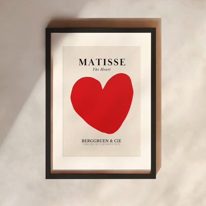 Matisse The Heart Print | 4 Colours | Inspired By