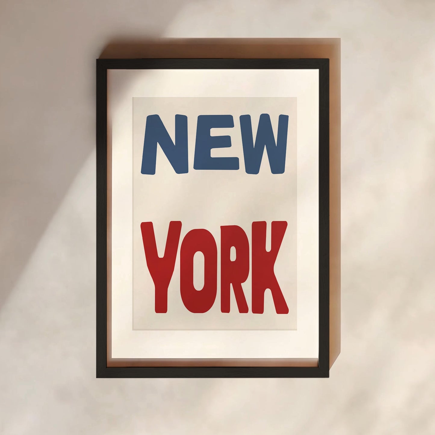 NEW YORK Print | 5 Colours | Travel