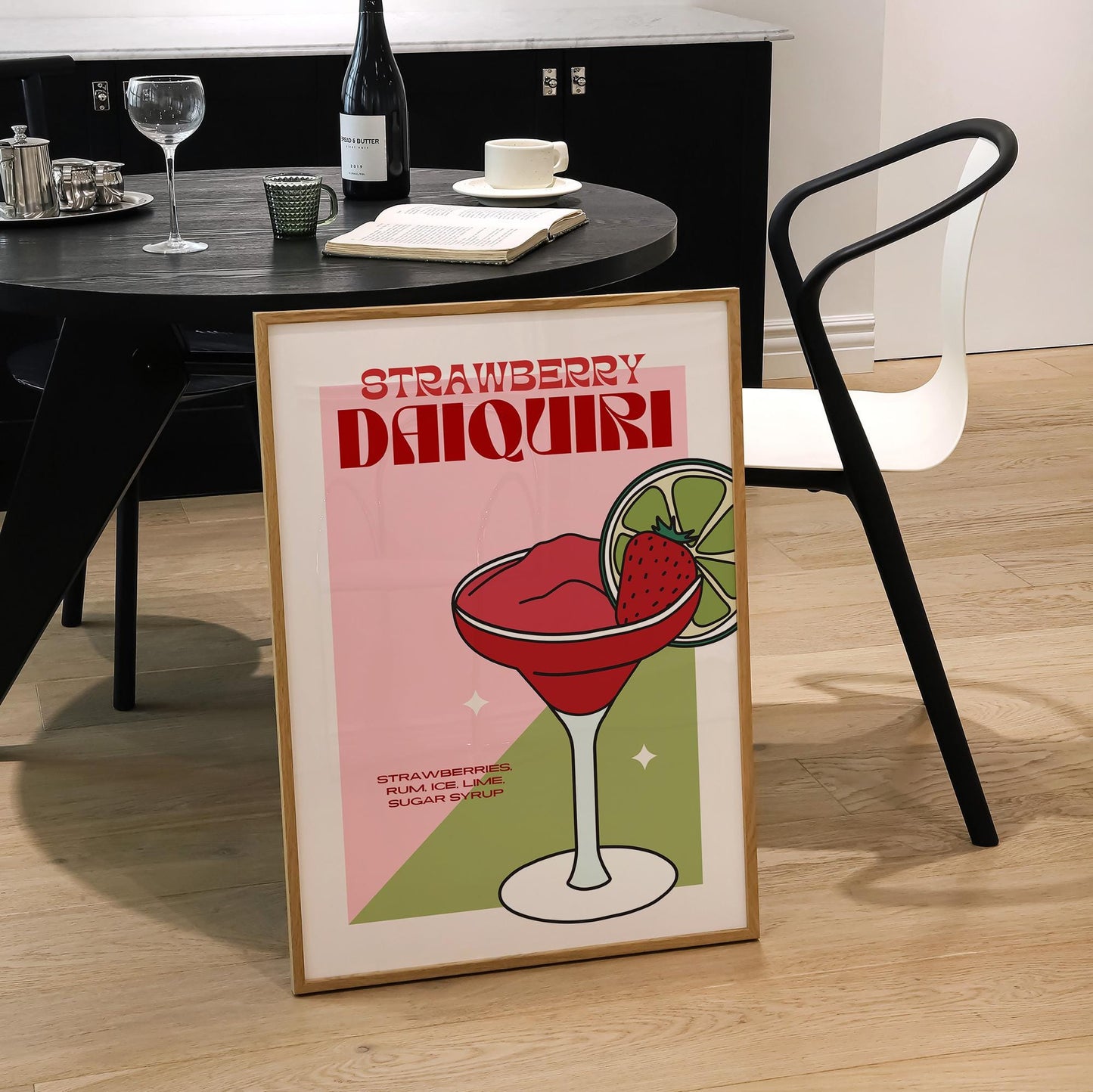 Strawberry Daiquiri Print | Cocktails