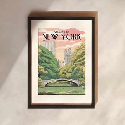 Welcome To New York Print | Travel