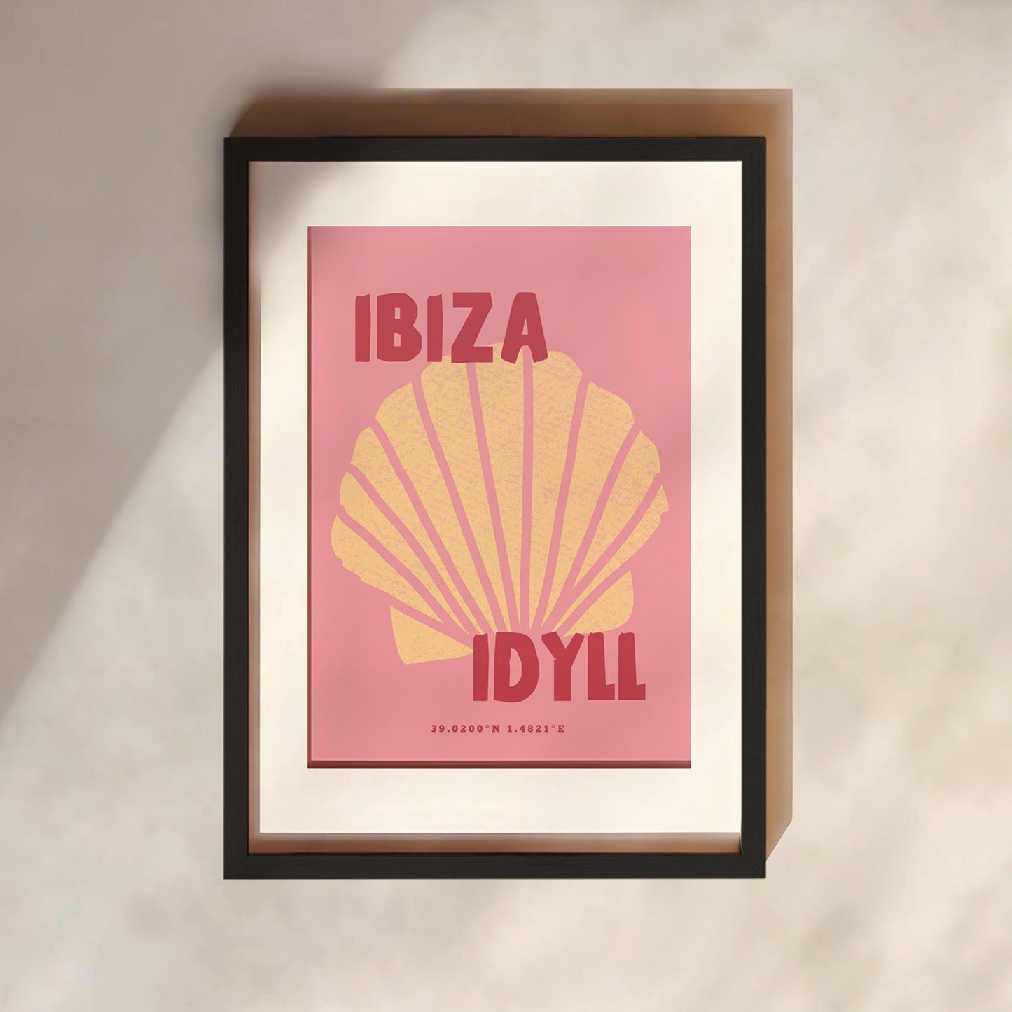 Ibiza Idyll Print | 4 Colours | Travel