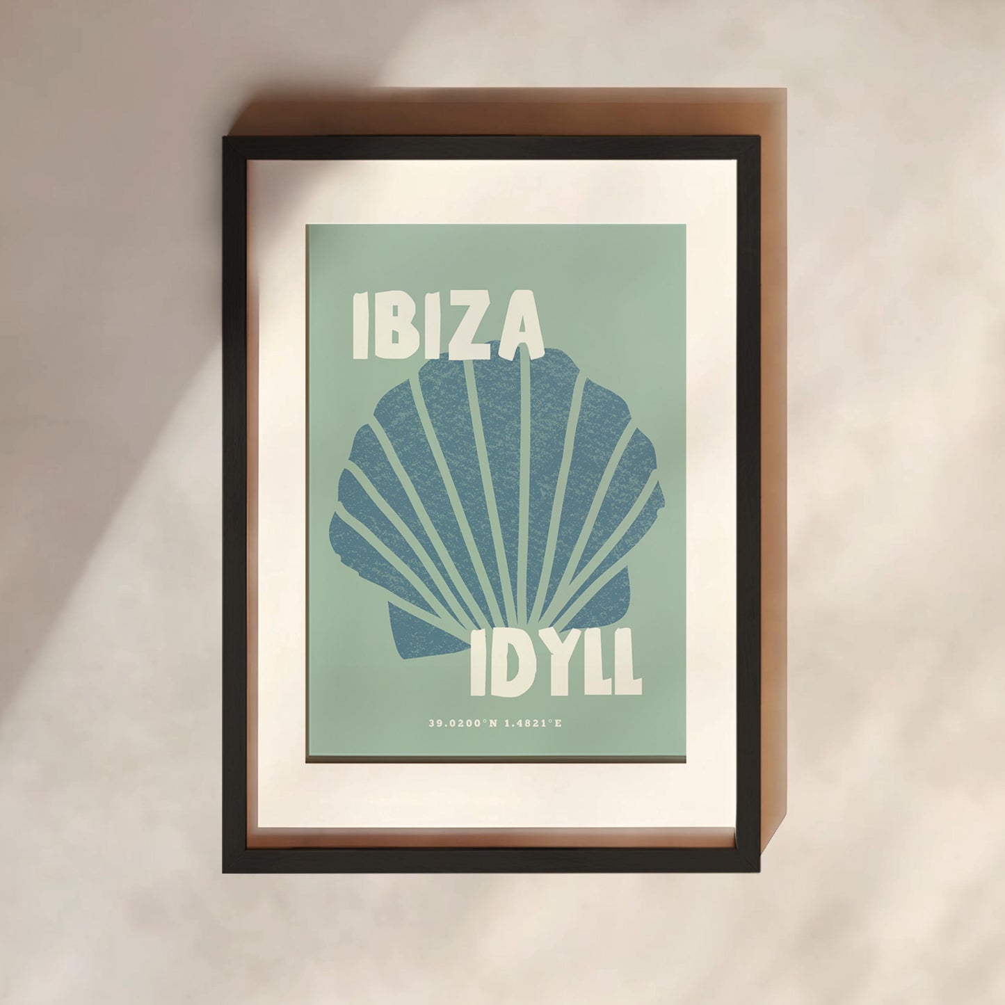 Ibiza Idyll Print | 4 Colours | Travel