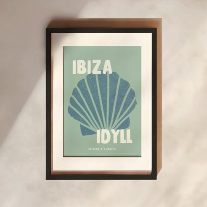 Ibiza Idyll Print | 4 Colours | Travel