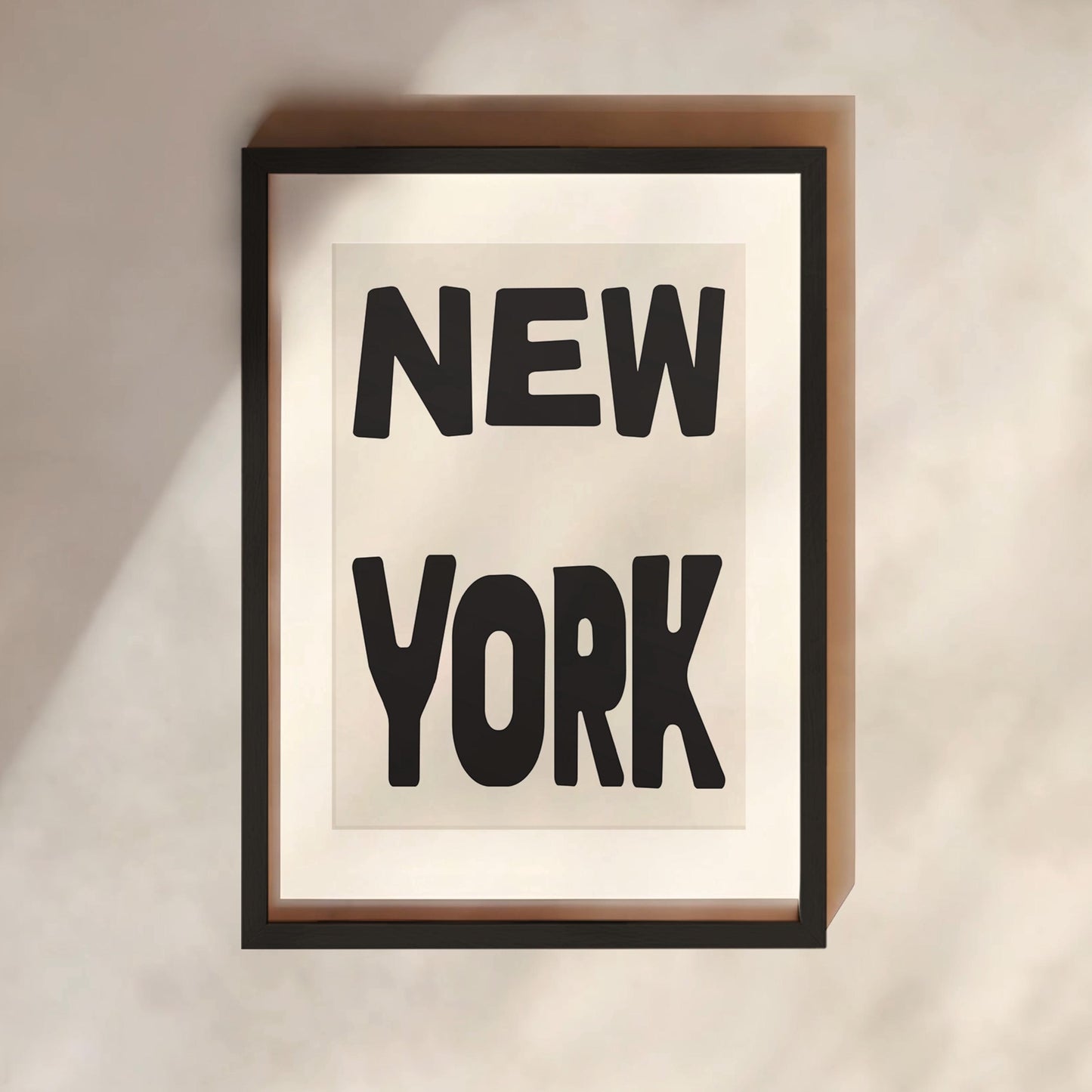 NEW YORK Print | 5 Colours | Travel