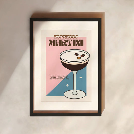 Espresso Martini Print | Cocktails