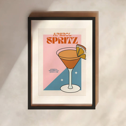 Aperol Spritz Print | Cocktails