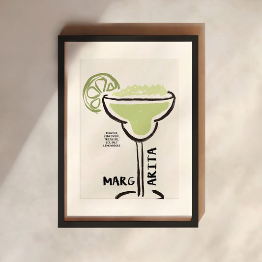 Margarita Whimsical Print | Cocktails